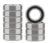 XiKe 686-2RS Roulement à Billes à Double Étanchéité 6x13x5mm Acier au Chrome et Pré-lubrifiés, 686RS Roulements à billes miniatures, 1 paquet de 10.