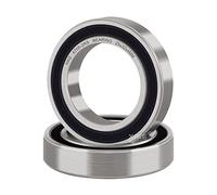 XiKe Lot de 2 Roulement à billes 6705-2RS 25x32x4mm en acier 100Cr6