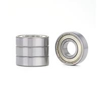 XiKe Lot de 4 Roulements à billes 6001ZZ (12x28x8 mm) en acier 100Cr6