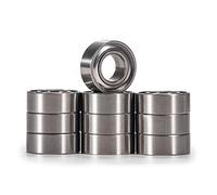 XiKe MR85ZZ Roulements à billes scellés 5x8x2.5mm, Acier au chrome｜Pré-lubrifié｜Joints métalliques, MR85-2Z Mini Roulement à billes à gorge profonde, 10 Pieces.