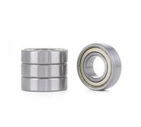 XiKe Roulements à billes 6004ZZ 20x42x12mm - Acier 100Cr6 - Double joint métallique - Pré-lubrifié - Lot de 4.