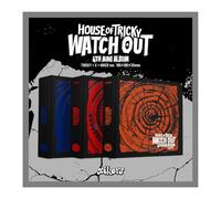 xikers House of Tricky : Watch Out 4th Mini Album 3 Version Set CD+1p Folded Poster on Pack+96p PhotoBook+1p PostCard+1p Moving Photo+3ea Sticker+2p PhotoCard+1ea Path Magnetic+Tracking Sealed