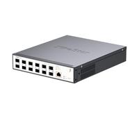XikeStor 12-Port 10G SFP+ L3 Managed Switch, 12 x 10G SFP+ Slots, Support Static Routing & BGP4, VLAN/LACP/QoS, Web/CLI Management, for Enterprise Core/Access Layer