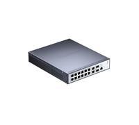 XikeStor Commutateur géré L3 12 Ports RJ45 2,5 G, 2 Ports RJ45 10 G, 2 Ports SFP+ 10 G, Web/CLI, Prise en Charge DHCP/VLAN Coque de Refroidissement