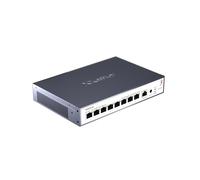 XikeStor Switch Ethernet 10G à 8 Ports, Switch réseau 10Gb de Type géré, équipé de 8 Ports RJ45 1/2.5/10G, DHCP/OSPF/BGP/RIP/VLAN/ACL/LACP/ARP/IGMP, Ventilateur à régulation de température, Montage