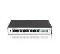 XikeStor Switch réseau géré 4 Ports 2,5 Gbit 4 Ports RJ45 100M/1000M/2,5G et 2 Ports SFP+ 10G, Support LACP/VLAN/QoS/STP/IGMP. Hub Ethernet, Switch RJ45 SFP+ (10 Port | 8x2.5G | 2x10G SFP+)