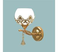 XILANSHMAO Lampe Murale Finition Laiton Antique, Applique Moderne Mid Century Finition Dorée Élégante pour Salon, Chambre, Escaliers, Salle de Bain, Miroir, Hall, Décor de Restaurant TypeE