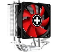 Xilence A402 AMD Ventilateur de processeur, 92mm PWM Ventilateur, 130W TDP, rouge/noir/argent