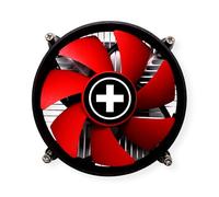 Xilence I250PWM Ventilateur CPU Intel, LGA 1150/1151/1155/1156, 95W TDP, Top Blow, ventilateur PWM silencieux 92mm, installation facile, idéal pour PC Office/Home, argent