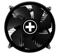 Xilence I350PWM.B Refroidisseur CPU Low Profile pour Intel, LGA 1954/1851/1700, 110 W TDP, Top Blow, ventilateur PWM 92 mm silencieux, montage facile avec backplate, idéal pour PC bureautique/gaming