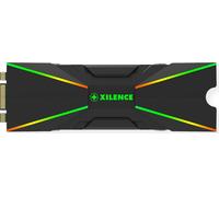 Xilence M2SSD.B.ARGB M.2 2280 SSD PCIe NVMe/SATA Refroidisseur, 3PIN ARGB 5V, Passif