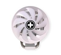 Xilence M403PRO.W.ARGB AMD et Intel Ventilateur de processeur, 120mm PWM ARGB Ventilateur, 150W TDP, transparent/blanc/argent