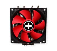 Xilence XC044 système de refroidissement d’ordinateur Processeur Refroidisseur 9,2 cm Noir, Rouge