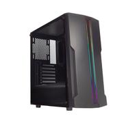 Xilence Performance C X5 Boîtier PC Midi Tower Noir (XG121) - ATX/microATX/Mini-ITX, Verre Trempé, RGB, Vent. 120/140mm, Rad. 240mm, USB 3.2 Gen 1