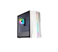 Xilence Performance C XG221 Midi Tower Blanc : Boîtier PC ATX/Micro-ATX/Mini-ITX, 2x 3.5", 6x 2.5", façade RGB, fenêtre verre trempé, ventilation 120/140mm, radiateurs 240mm.