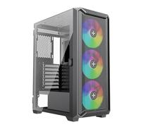 Xilence X613 XILENT Blade II Boîtier PC Gaming, 3X Ventilateurs ARGB 120 mm, Tour Moyenne ATX (Midi Tower), Panneau Avant Mesh pour Un Excellent Airflow avec Carte de contrôle PWM/ARGB