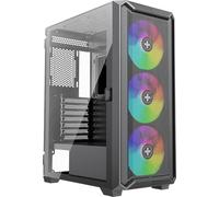 Xilence X613 XILENT Blade II Boîtier PC Gaming, 3X Ventilateurs ARGB 120 mm, Tour Moyenne ATX (Midi Tower), Panneau Avant Mesh pour Un Excellent Airflow avec Carte de contrôle PWM/ARGB