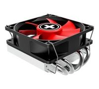 Xilence I404T Intel Ventilateur de processeur, Top Blow, 92mm PWM Ventilateur, 125W TDP, Rouge/Noir/Argent
