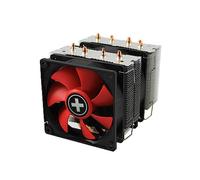 Xilence XC044 Refroidisseur CPU Double Tour 92mm, 4 Caloducs, 600-2200 RPM, 111.2 CFM, 14-21.8 dB, Compatible Intel LGA115x/1200/1700/20xx & AMD AM4/AM5