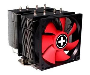 Xilence XC044 système de refroidissement d’ordinateur Processeur Refroidisseur 9,2 cm Noir, Rouge Refroidisseur CPU