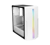 Xilence Xilent Blade X512.W.RGB Gaming Boîtier PC, RGB ATX Midi Tower, Blanc/Noir