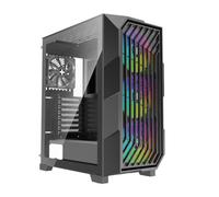 Xilence Xilent Breeze X812.ARGB Boîtier PC Gaming, 3X Ventilateurs ARGB 120 mm, 1x Ventilateur PWM 120 mm, Tour Moyenne ATX Midi Tower, façade Mesh magnétique élégante, Grand Espace intérieur