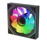 Xilence XPF120UR.ARGB Ventilateur de boîtier PC Gaming 120 mm Reverse PWM ARGB, Infinity Mirror, palier Hydro, fonctionnement silencieux et à faibles vibrations jusqu’à 27 dB(A), câble jusqu’à 550 mm