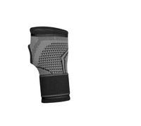 XILEUDUOD Bandes De Poignet Sportives Bracelet de Protection de Poignet de Sport, Protection de Paume, Support de Poignet réglable, Gants de Compression for Tunnel(Black,L)