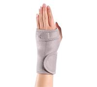 XILEUDUOD Bandes De Poignet Sportives Protège-Poignet de Sport réglable, 1 pièce, Support Fixe, Respirant et réglable(Grey,Left)