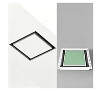 XILYZMO Cache Bouche d'air Décoratif ABS, Grille D'Aération Ronde Porte