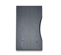 XILYZMO Coutume Bois Pin Massif Planche Bois Remplacement, 1,2 Pouce D'épaisseur Design Incurvé Surface Peinte Plateau Table, Bricolage Plateau D'établi Meubles pour Poste(150x90cm)