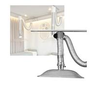 XILYZMO Extracteur De Fumée Commercial, Ventilateur De Plafond 130W