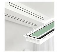 XILYZMO Grilles D'Aération À Lamelles ABS, Cache Bouche d'air pour Plinthe
