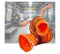 XILYZMO Haute Performance Portable, Gaine Flexible PVC | Haute Performance Portable,Gaine Flexible,Avec Corde Réglable,Collier,Anneaux D Suspension(L5m/16.4FT,Id(A)950mm/37.4in)
