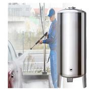 XILYZMO Pompe À Puits Réservoir sous Pression, Entièrement Automatique Systèmes d'eau, avec Kit Montage Eaux Agricoles Expansion Conteneurs Urinaires, Acier Inoxydable Verticale(700L-70x160cm)