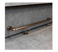 XILYZMO Protection Comptoir Bar, Support Mural Bar Comptoir Support Repose-Pieds Acier Inoxydable Escalier Kit Rampe Intérieur Extérieur Bar Rampes Barre D'appui pour Bars(280cm/20cm/110.2in/7.9in)