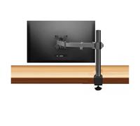 XILYZMO Support Triple Écran Support Bureau Hauteur Réglable Télescopique Pivotant Capacité Charge : 10 Kg Compatible avec Les Écrans 10 À 27 Pouces Bras Oscillant À Ressort À(B-1 Screen)