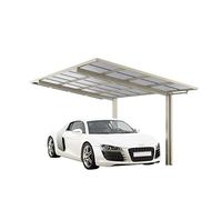 XIMAX Linea Abri de Voiture Design Type 80 Aspect Acier Inoxydable