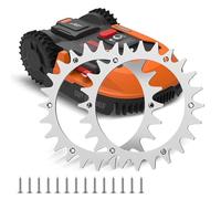 XIMEY Lawnmower Spikes, 2 Pièces Robot Tondeuse Spikes, Robotic Lawnmower Spikes, 225mm Spikes for Robotic Lawnmowers,Lawnmower Spikes for Worx Landroid L, L600, L800, L1000, Tondeuse Robot Spikes