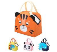 XIMEY Sac Isotherme Enfant 5L - Petit Sac à Déjeuner Bébé - Repas Tigre 3D