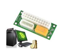 Ximimark Adaptateur d'alimentation - Connecteur double triple relais - Relais multiple Add2PSU (ATX 24 broches vers Molex 4 broches)