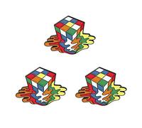 Ximimark Lot de 3 broches colorées en émail pour sac à linge, Métal, Sans pierre précieuse