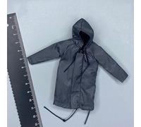 ximitoy Manteau à capuche gris à motif soldat échelle 1/12 pour figurine de 15,2 cm