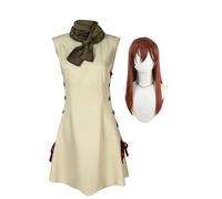 Ximman Dr.STONE Costume Ogawa Yuzuriha Cosplay Anime Ogawa Yuzuriha sans manches Costume de spectacle de scène Halloween Ensemble complet pour femme