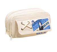 Ximman Gotō Hitori Trousse à crayons Anime Merch Ijichi Nijika Papeterie Sac Yamada Ryo Grande trousse de rangement pour étudiant école Saison Pen Punch Box Cadeau d'anniversaire, Blanc 7