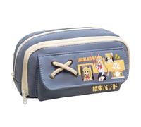 Ximman Gotō Hitori Trousse à crayons Anime Merch Ijichi Nijika Papeterie Sac Yamada Ryo Grande trousse de rangement pour étudiant école Saison Pen Punch Box Cadeau d'anniversaire, Bleu 6., 21x5.5x11cm