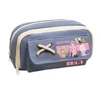 Ximman Gotō Hitori Trousse à crayons Anime Merch Ijichi Nijika Papeterie Sac Yamada Ryo Grande trousse de rangement pour étudiant école Saison Pen Punch Box Cadeau d'anniversaire, Bleu 3, 21x5.5x11cm