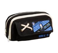 Ximman Gotō Hitori Trousse à crayons Anime Merch Ijichi Nijika Papeterie Sac Yamada Ryo Grande trousse de rangement pour étudiant école Saison Pen Punch Box Cadeau d'anniversaire, Noir 7, 21x5.5x11cm