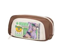 Ximman Trousse à crayons Star Platinum Anime Joseph Joestar Merch Pen Punch Kira Yoshikage Papeterie Trousse imprimée 3D Sac à crayons Étudiant Saison scolaire Grande capacité Sac de rangement Boîte à