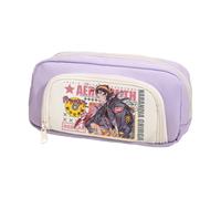 Ximman Trousse à crayons Star Platinum Anime Joseph Joestar Merch Pen Punch Kira Yoshikage Papeterie Trousse imprimée 3D Sac à crayons Étudiant Saison scolaire Grande capacité Sac de rangement Boîte à
